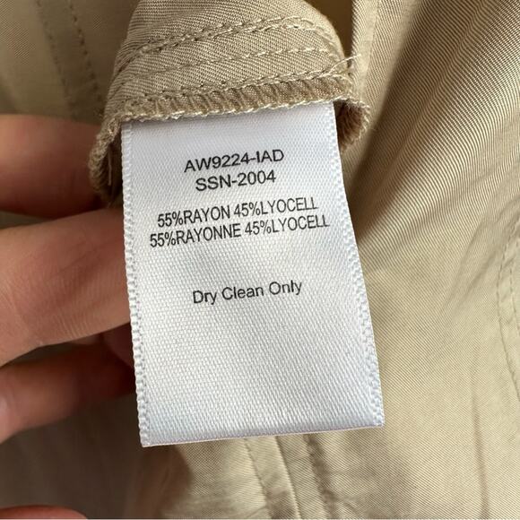 ATM New Micro Twill Jogger Jumpsuit In Willow Bark - Picture 6 of 6